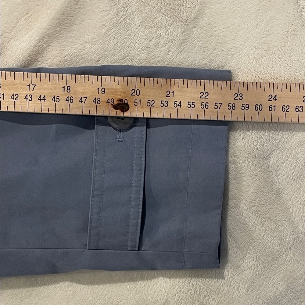 Worthington Women's Powder Blue Medium Trench Coat - Picture 14 of 14